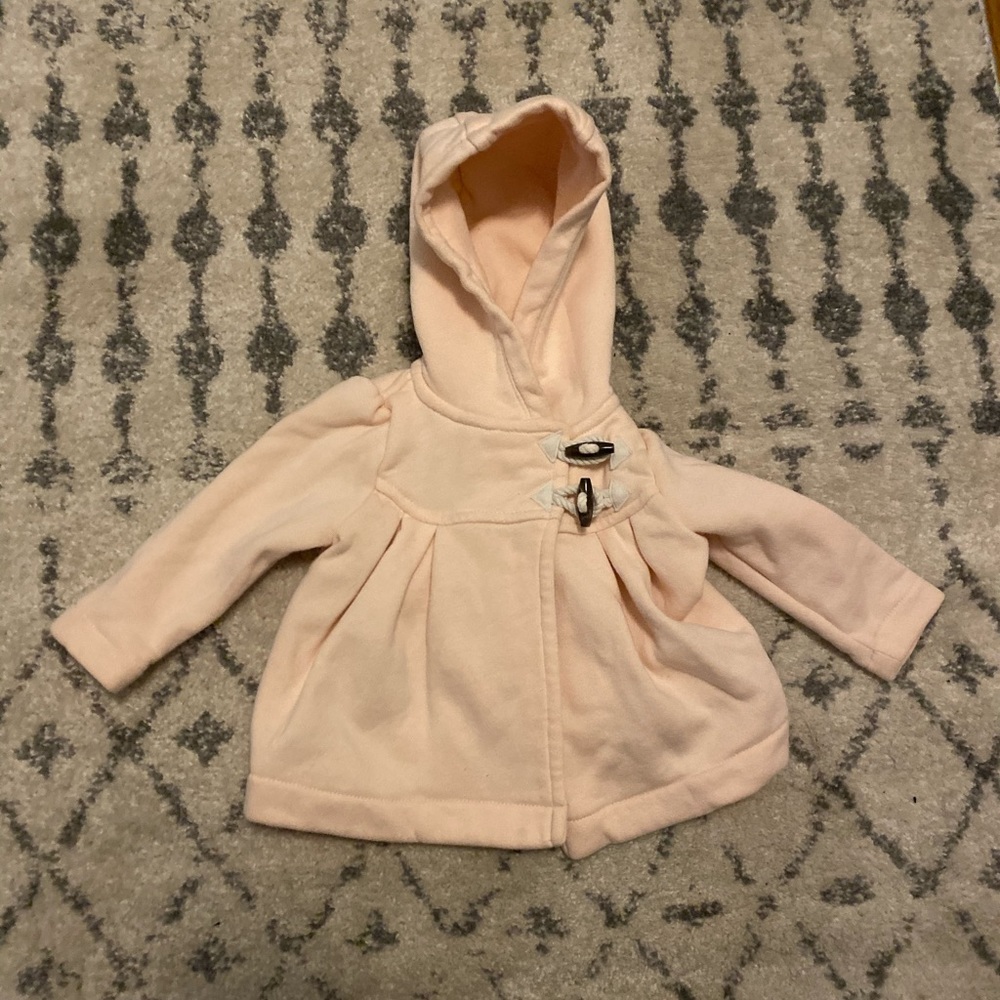 Baby Gap toggle light pink jacket